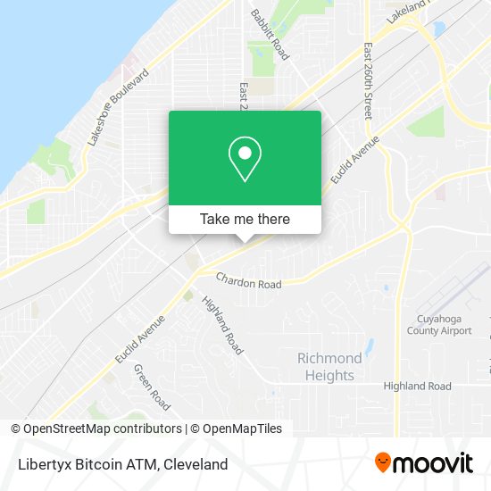 Libertyx Bitcoin ATM map