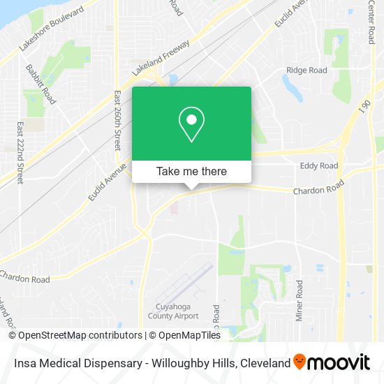 Insa Medical Dispensary - Willoughby Hills map