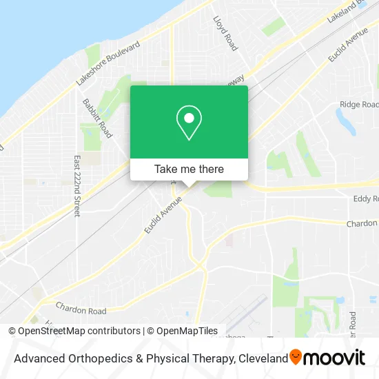 Advanced Orthopedics & Physical Therapy map