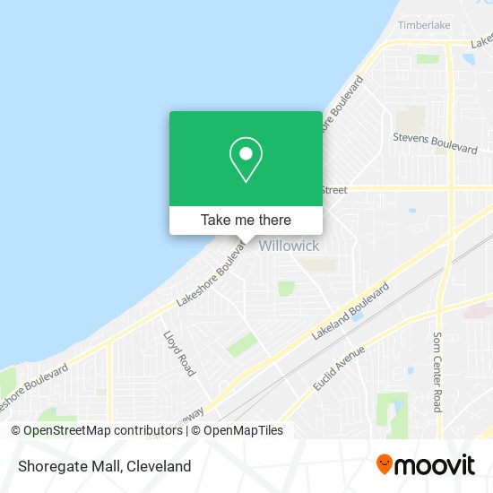 Shoregate Mall map