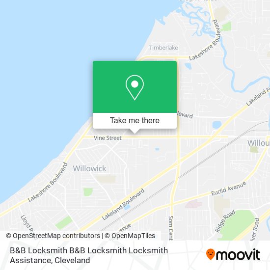 B&B Locksmith B&B Locksmith Locksmith Assistance map