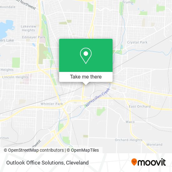 Mapa de Outlook Office Solutions