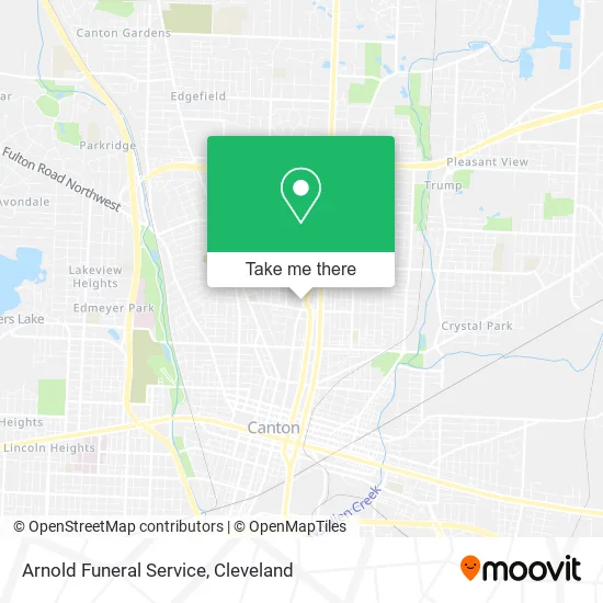 Arnold Funeral Service map