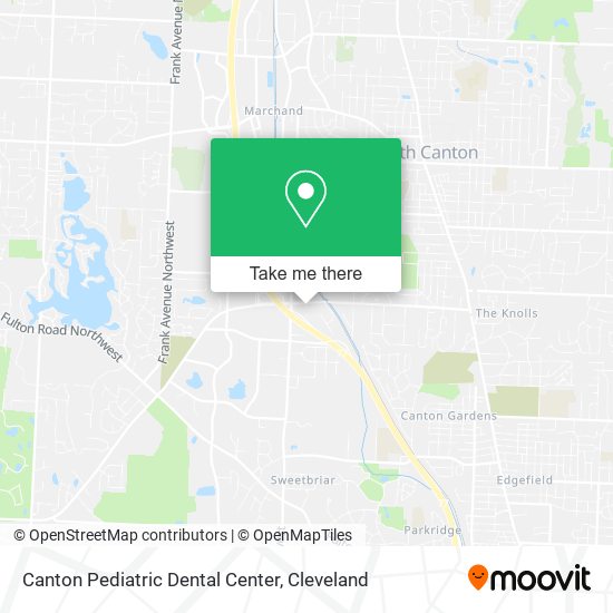 Canton Pediatric Dental Center map