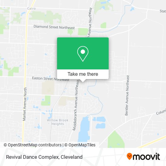 Revival Dance Complex map