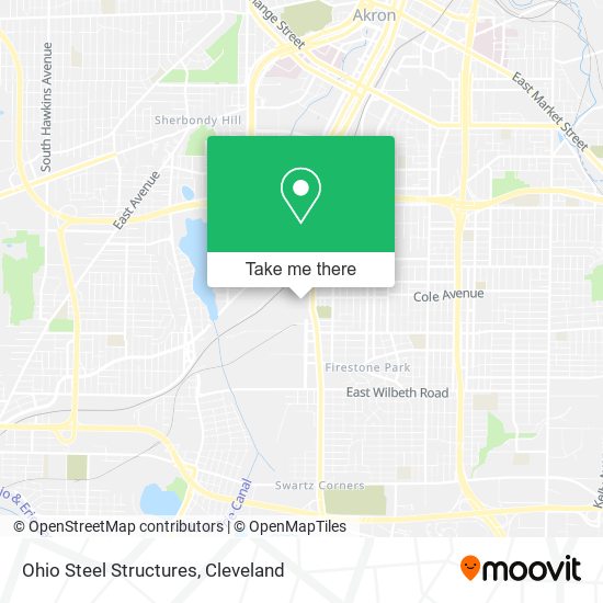 Ohio Steel Structures map