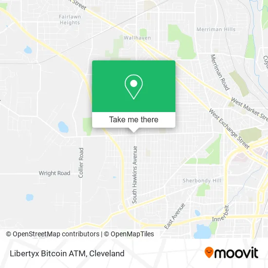 Libertyx Bitcoin ATM map