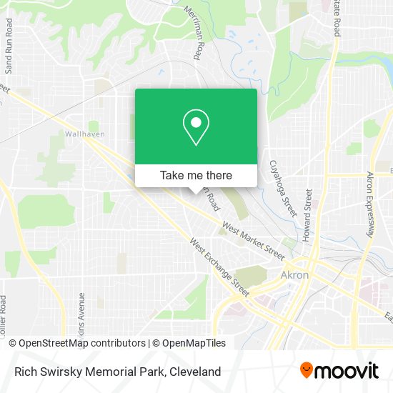 Mapa de Rich Swirsky Memorial Park