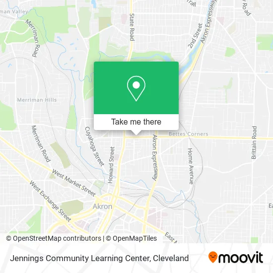 Jennings Community Learning Center map