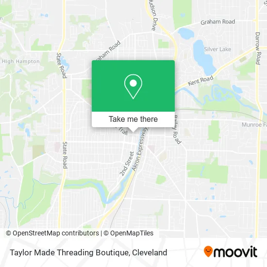 Taylor Made Threading Boutique map