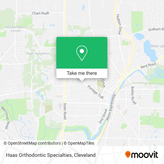Mapa de Haas Orthodontic Specialties
