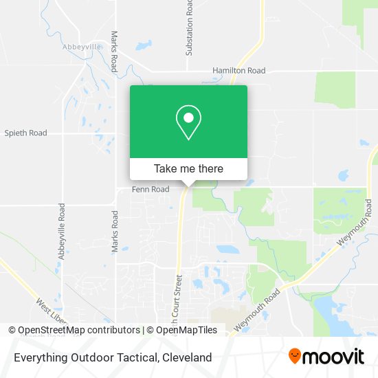 Everything Outdoor Tactical map