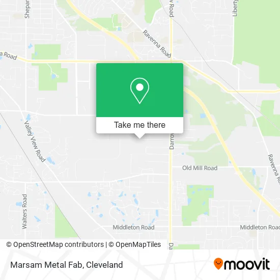 Mapa de Marsam Metal Fab