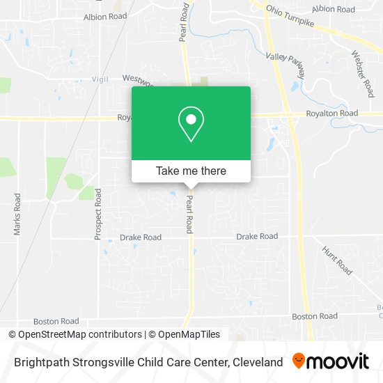 Mapa de Brightpath Strongsville Child Care Center
