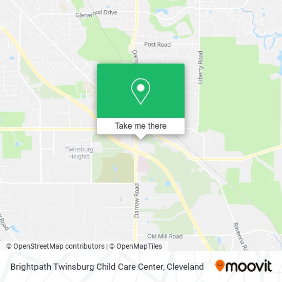 Mapa de Brightpath Twinsburg Child Care Center