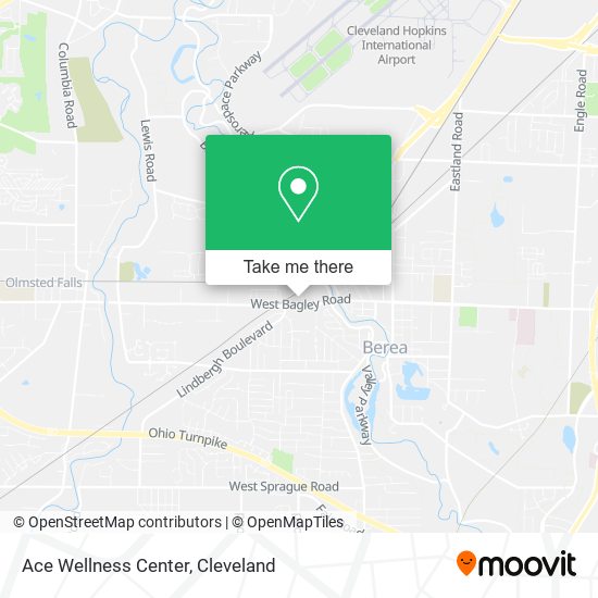 Mapa de Ace Wellness Center