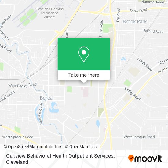 Mapa de Oakview Behavioral Health Outpatient Services