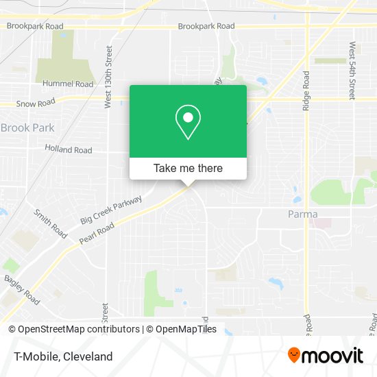 T-Mobile map