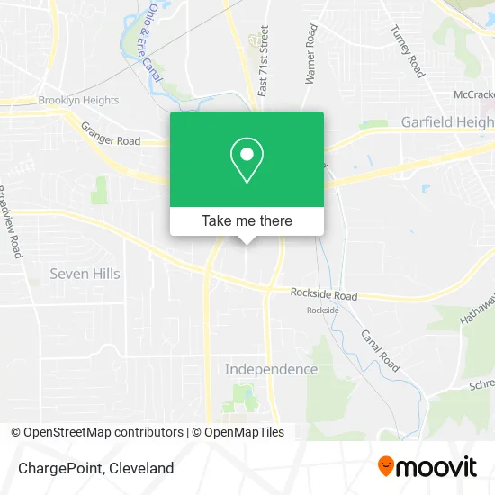 ChargePoint map