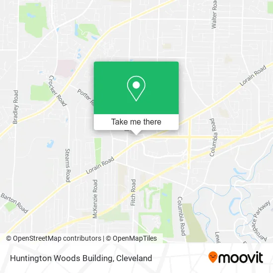 Huntington Woods Building map