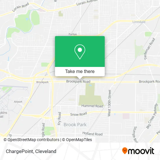 ChargePoint map