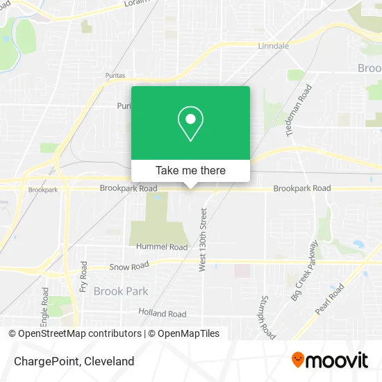 ChargePoint map