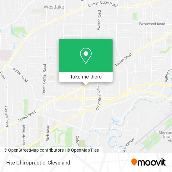 Fite Chiropractic map