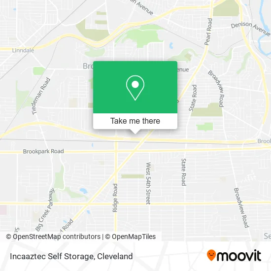 Incaaztec Self Storage map