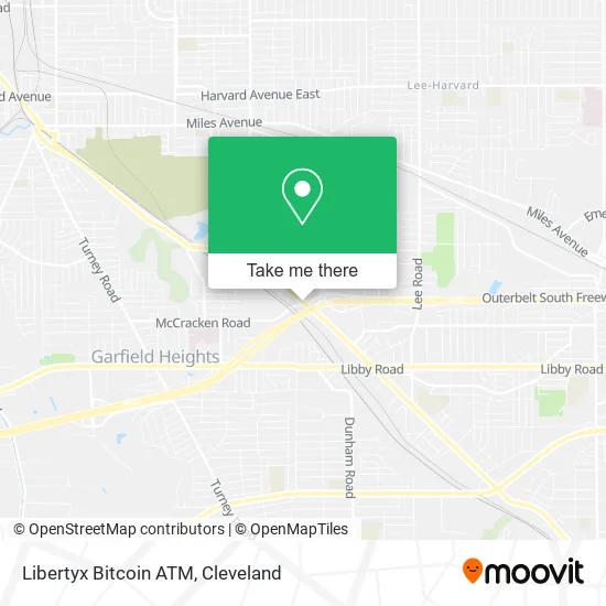 Libertyx Bitcoin ATM map