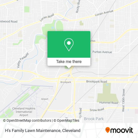 Mapa de H's Family Lawn Maintenance