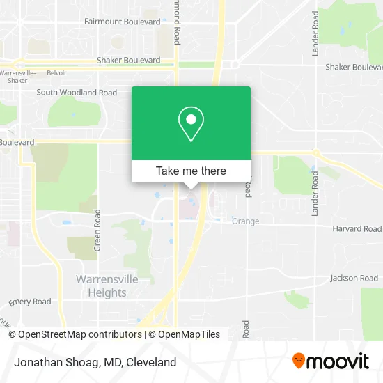 Jonathan Shoag, MD map