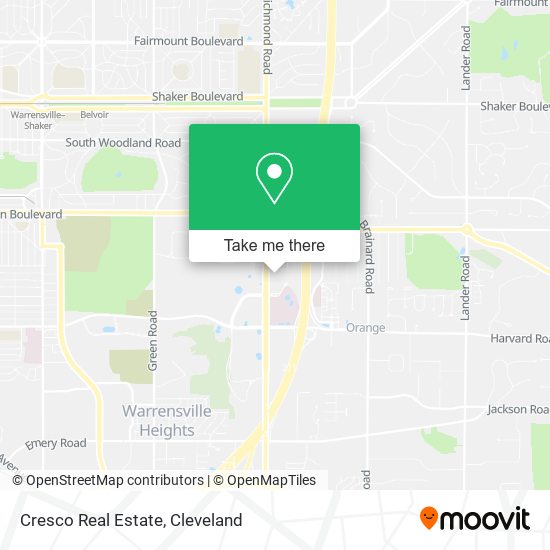 Cresco Real Estate map