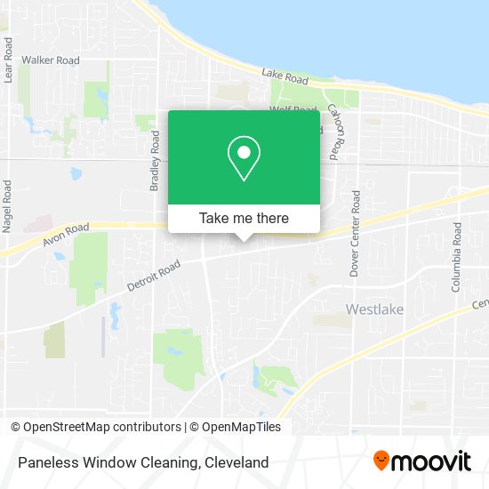 Paneless Window Cleaning map