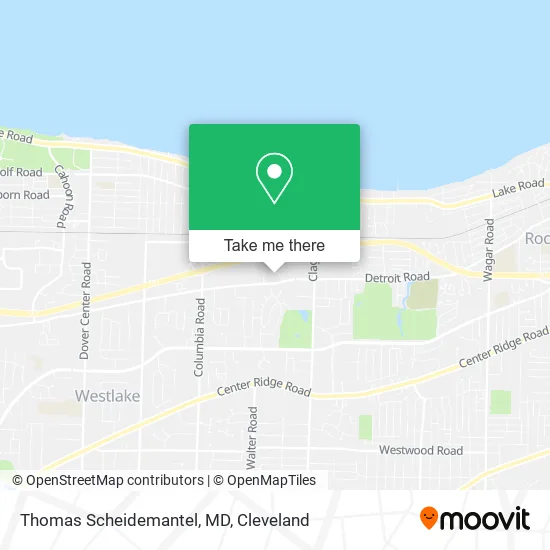 Thomas Scheidemantel, MD map