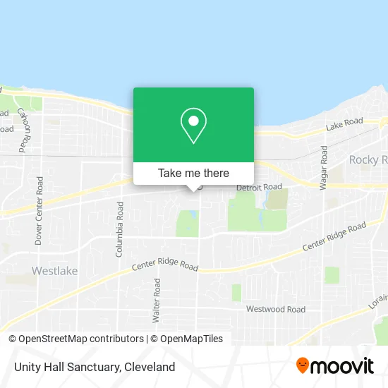 Unity Hall Sanctuary map