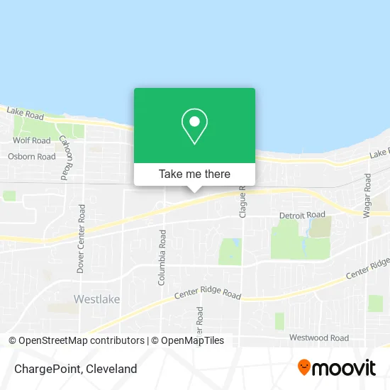 ChargePoint map