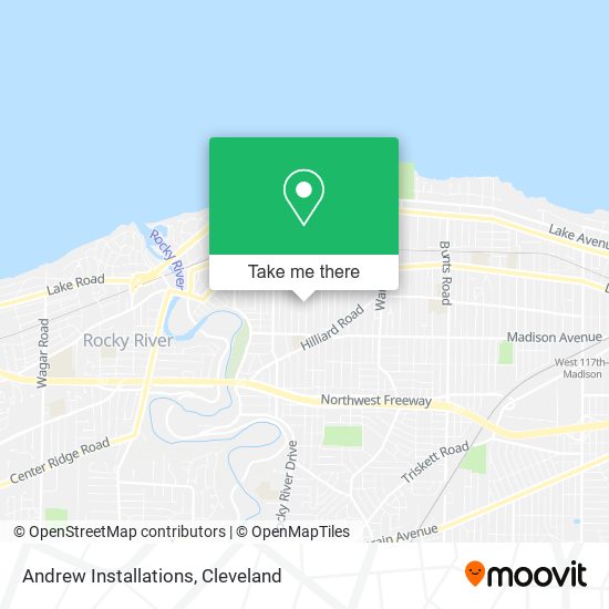 Mapa de Andrew Installations