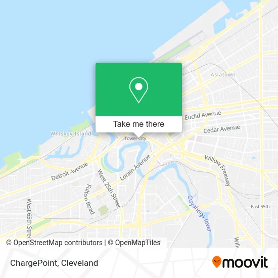 ChargePoint map