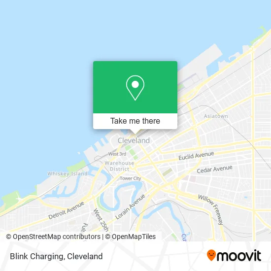 Mapa de Blink Charging
