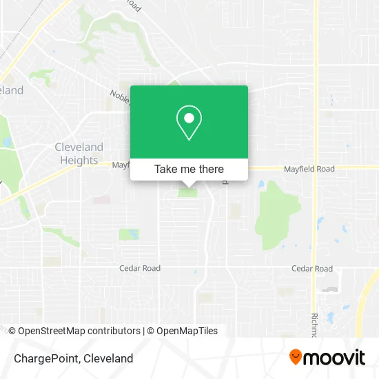 ChargePoint map