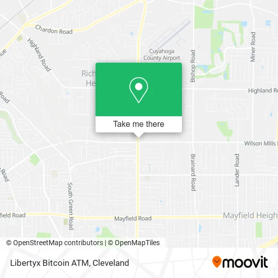 Libertyx Bitcoin ATM map