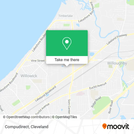 Compudirect map