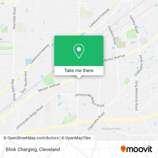 Mapa de Blink Charging