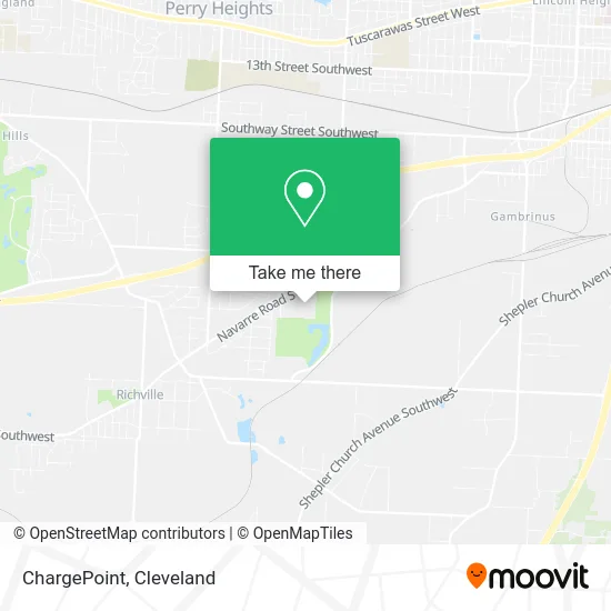 ChargePoint map