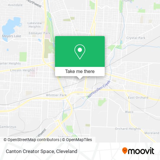 Canton Creator Space map