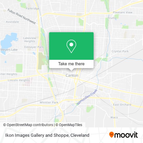 Ikon Images Gallery and Shoppe map