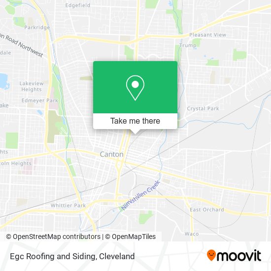 Egc Roofing and Siding map