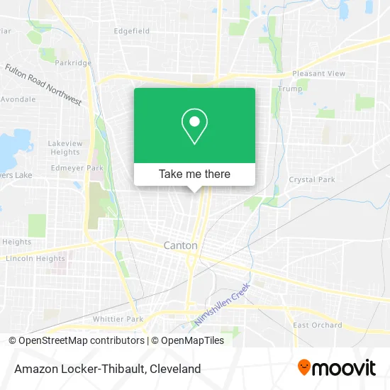 Amazon Locker-Thibault map