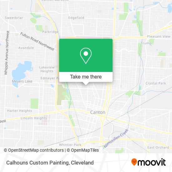 Mapa de Calhouns Custom Painting