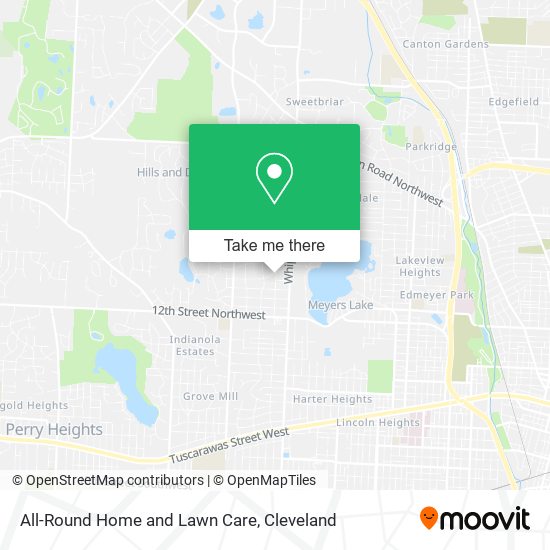 All-Round Home and Lawn Care map